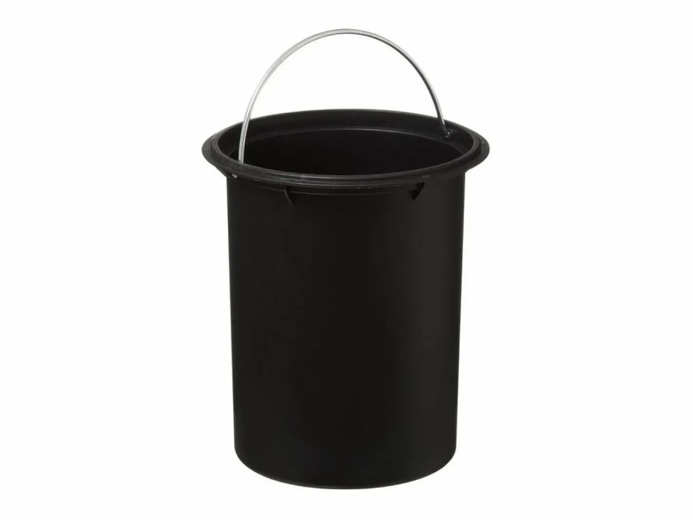 Papelera de colores con tapa de bambú 3 l^Five Best