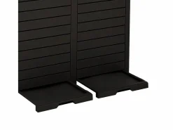 Helloshop26 Papelera exterior 78 x 41 x 86 cm polipropileno 02_0043837 Negro New