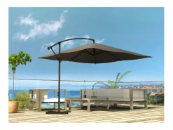 Concept-Usine Sombrilla|Parasol excéntrico de 3x3 m - SOLENZARA