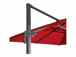 Sweeek Sombrilla|Parasol rectangular excéntrico, 3x4m + placas de lastre 50x50cm