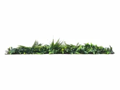 Vente-unique Pared vegetal sintética , protección anti-UV, pack de 1m², DELVIN Verde