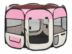 Clicnbuy Seguridad Para Mascotas|Parque de perros plegable bolsa de transporte 90x90x58 cm