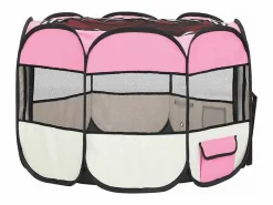 Clicnbuy Seguridad Para Mascotas|Parque de perros plegable bolsa de transporte 90x90x58 cm