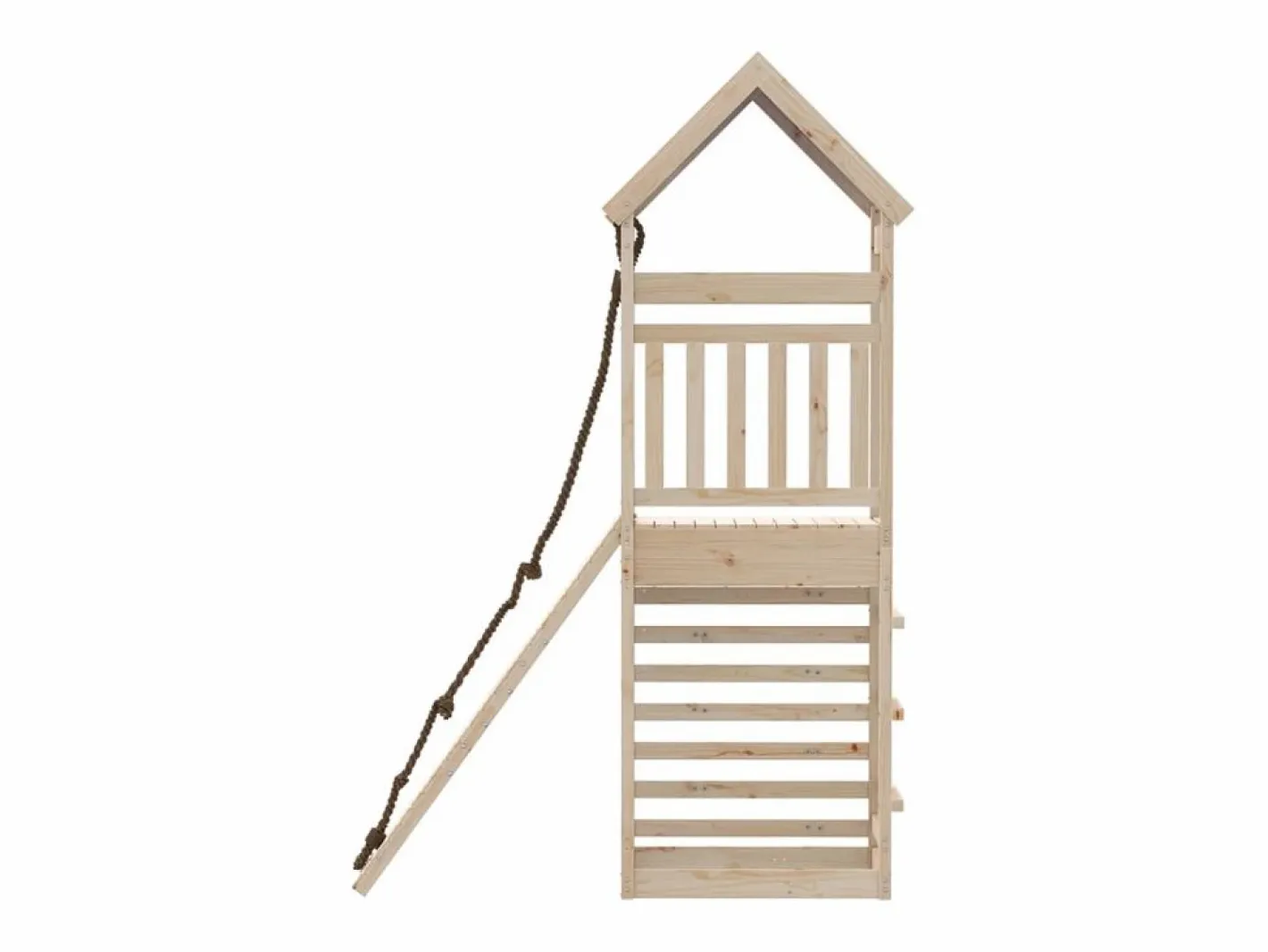 Parque infantil de exterior de madera maciza de pino ES511962^ Best
