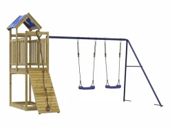 Columpio|Parque infantil de exterior madera de pino impregnada ES162695