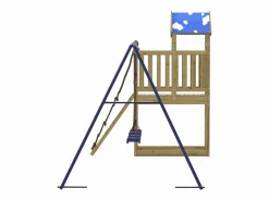 Columpio|Parque infantil de exterior madera de pino impregnada ES162695
