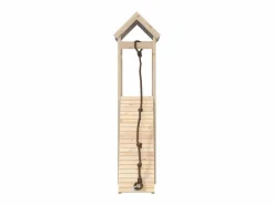 Parque infantil de exterior de madera maciza de pino ES107275^ Outlet