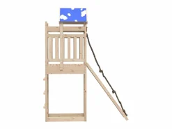 Parque infantil de exterior de madera maciza de pino ES107275^ Outlet