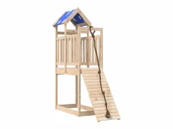 Parque infantil de exterior de madera maciza de pino ES541034 Marru00f3n Best