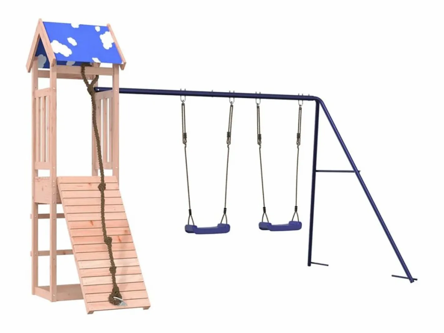 Columpio|Parque infantil de exterior madera maciza Douglas3156935 ES945061
