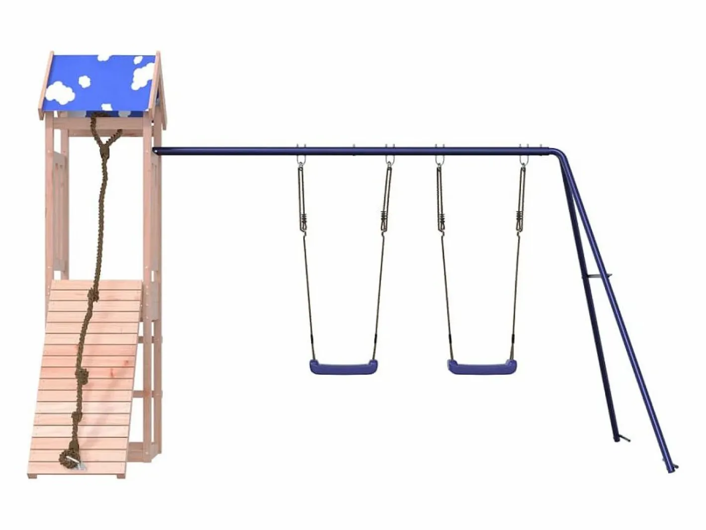 Columpio|Parque infantil de exterior madera maciza Douglas3156935 ES945061