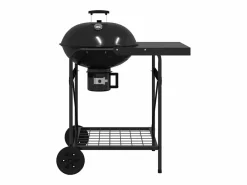 vidaxl Barbacoa|Parrilla al aire libre con rueda 91 x 71 x 107 cm Metal
