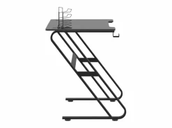 Garden Furniture Mesa Gaming|Paul-François-Alain Escritorio gaming con patas en forma de ZZ 90x60x75 cm