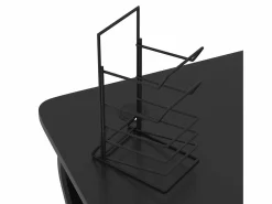 Garden Furniture Mesa Gaming|Paul-François-Alain Escritorio gaming con patas en forma de ZZ 90x60x75 cm