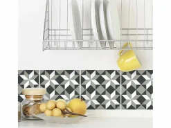 Pegatinas de azulejos 15 X 15 cm - Estrellas geométricas^Draeger Online