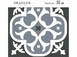 Pegatinas de azulejos 15 X 15 cm - Lirio^Draeger Online