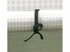 Invernadero De Jardín|Película de repuesto para invernadero, PE reforzado 135 g/m², con ventana lateral y puerta enrollable, color (140 x 143 x 190 cm)
