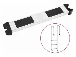 Accesorio Piscina|Peldaño para escalera piscina acero inoxidable 304 50x9x3,5 cm ES867629