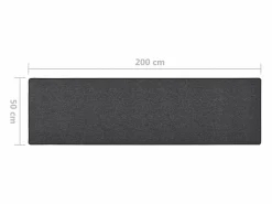 Pelle Alfombra de pasillo 50x200 cm^Garden Furniture Outlet
