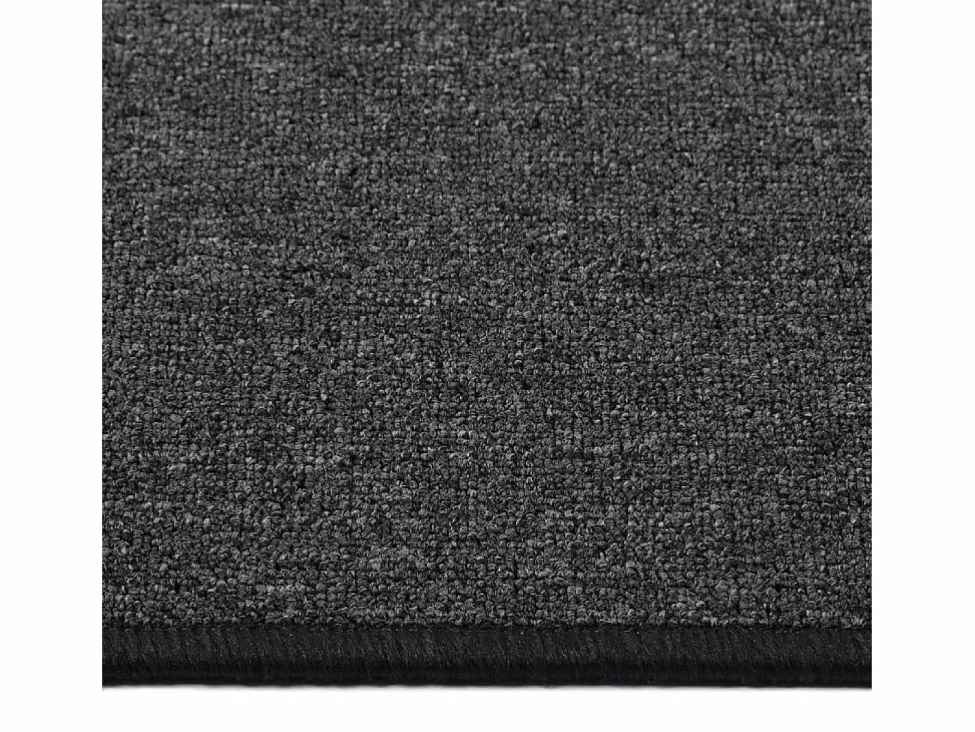 Garden Furniture Pelle Alfombra de pasillo 80x200 cm Gris antracita Online