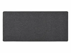 Garden Furniture Pelle Alfombra de pasillo 50x100 cm Gris antracita Outlet