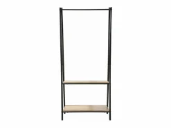Calicosy Burro Para Ropa|Perchero 2 baldas estilo industrial - y efecto madera
