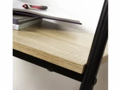 Calicosy Burro Para Ropa|Perchero 2 baldas estilo industrial - y efecto madera