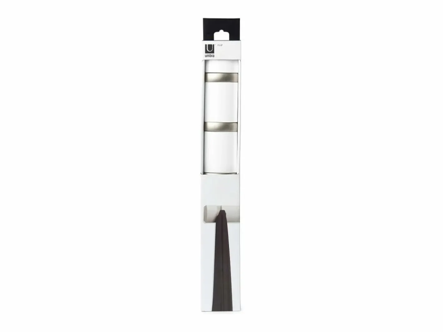 Umbra Perchero abatible 5 ganchos Blanco Hot