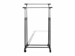 Mueble Perchero|Perchero ajustable para ropa 2 barras 2 unidades ES256372