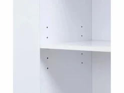 Perchero con 2 puertas y 1 cajón de almacenaje, tiradores y patas dorados^OKWISH Hot