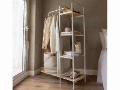 Perchero Burro Hangy Wood 400 - Newlux Blanco Hot