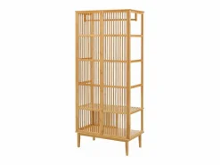 Helloshop26 Perchero de bambú 185 x 80 x 45 cm natural 03_0008145 Marru00f3n Discount