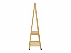Perchero de bambú con ruedas 70 x 43 x 152 cm 03_0008146^Helloshop26 New