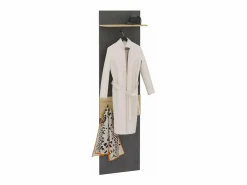Calicosy Mueble Perchero|Perchero de entrada 1 estante 3 perchas Verona 3 - H188 cm