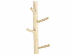 Vente-unique Perchero|Perchero de madera de teca - Color: natural - LIPALIA