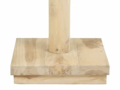 Vente-unique Perchero|Perchero de madera de teca - Color: natural - LIPALIA