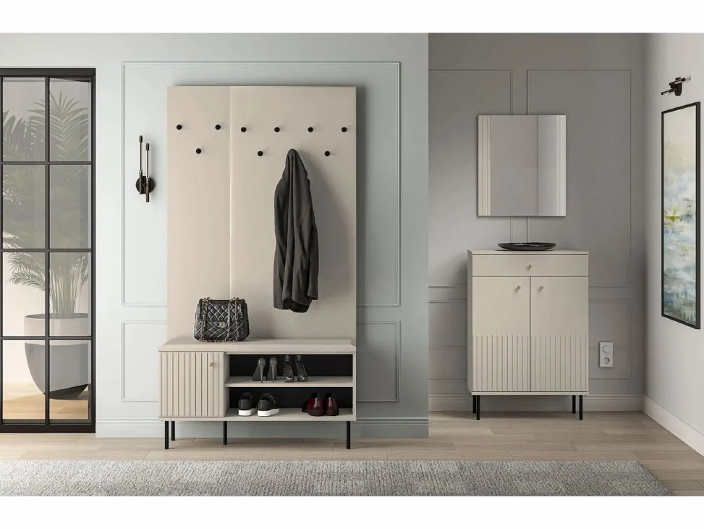 Perchero de pared - 34 cm - - CALETTO^SELSEY Sale