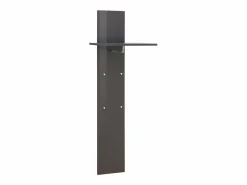 Perchero de pared 4 ganchos estante vestíbulo diseño moderno Magic Jako Ardesia^Web furniture Outlet