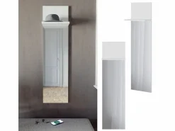 Vicco Perchero de pared 36x21.6x135 siri Blanco Online