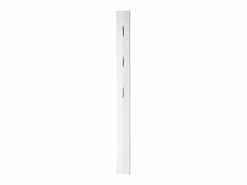 Perchero de pared lacado de diseño negro Alti -^MSO Sale