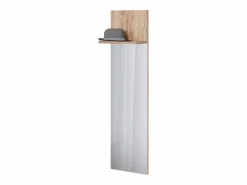 Perchero de pared roble dorado 36x21.6x135 siri^Vicco New