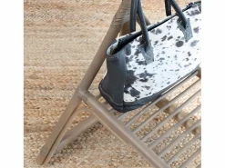 Perchero de ratán con estante Rattan - Estilo bohemio y vintage -^Made In Meubles New
