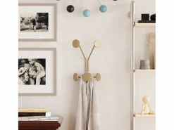 Calicosy Perchero|Perchero mural con 5 ganchos en metal H40 cm - GIRAFFE