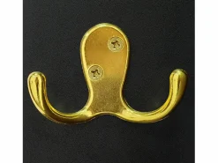 Perchero con banco para zapatos - Puertas onduladas, ganchos dorados y estantes ajustables - Muebles modernos para recibidor^OKWISH New