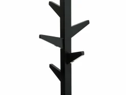 Five Perchero Pie N'Modul 8 Varillas con Puerta Roble/Negro 35x159 cm Marru00f3n New