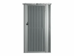 Perdir Cobertizo de jardín acero galvanizado 118,5x97x209,5 cm^Garden Furniture Hot