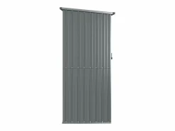 Perdir Cobertizo de jardín acero galvanizado 118,5x97x209,5 cm^Garden Furniture Hot