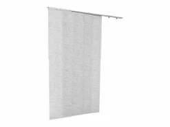 Persiana de Paneles SucceBuy con Riel Extensible, 116-218 cm de Ancho, Panel Japonés Vertical Ajustable hasta 243 cm de Altura, Gris Outlet