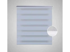 Helloshop26 Estor Y Toldo|Persiana enrollable blanca filtrante de luz 140 x 175 cm cortina para ventana persiana de privacidad 4102116