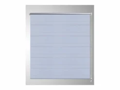 Persiana enrollable blanca filtrante de luz 80 x 150 cm cortina de ventana persiana de privacidad 4102092^Helloshop26 Clearance